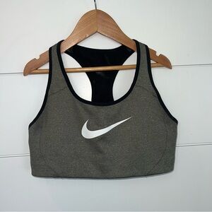 Nike Victory Shape Sports Bra Gray Black Women’s Small High Support Dri-Fit GUC